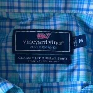 Vineyard Vines Blue Casual Button Down Shirt